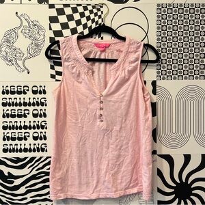 🌸Lilly Pulitzer Pink Sleeveless Tank🌸